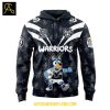 New Zealand Warriors 2025 Bluey Heeler Rugby Hoodie T Shirt