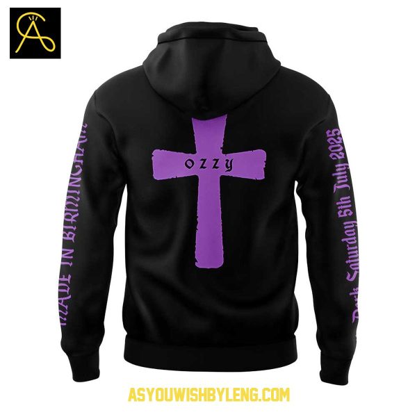 Ozzy Osbourne 1948-2025 Black Sabbath Back To The Beginning Hoodie T-Shirt