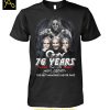 Ozzy Osbourne Black Sabbath 76 Years Gods Of Rock And Roll 2025 TShirt
