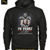 Ozzy Osbourne Black Sabbath 76 Years Gods Of Rock And Roll 2025 TShirt