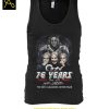 Ozzy Osbourne Black Sabbath 76 Years Gods Of Rock And Roll 2025 TShirt