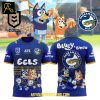 Parramatta Eels Bluey And Bingo Heeler Family 2025 Hoodie T Shirt