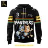 Penrith Panthers Bluey And Bingo 2025 Heeler Family Hoodie T Shirt
