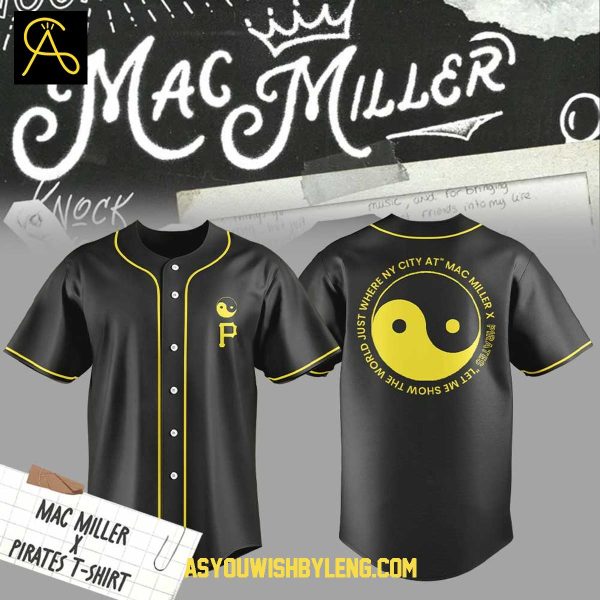 Pittsburgh Pirates Mac Miller Legend 2025 Pirates Yinzerpalooza Baseball Jersey