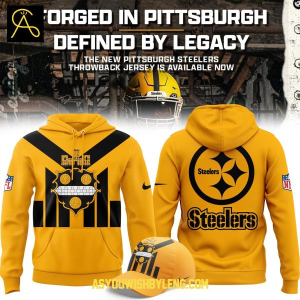 Pittsburgh Steelers 2025 Forged In Pittsburgh Legacy Hoodie T-Shirt