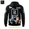 Port Adelaide Power Bluey And Bingo 2025 Heeler Family Hoodie T Shirt