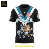 Port Adelaide Power Bluey And Bingo 2025 Heeler Family Hoodie T Shirt