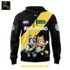 Richmond Tigers Bluey Heeler Rugby 2025 And Bingo Hoodie T Shirt