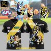 Richmond Tigers Bluey Heeler Rugby 2025 And Bingo Hoodie T Shirt