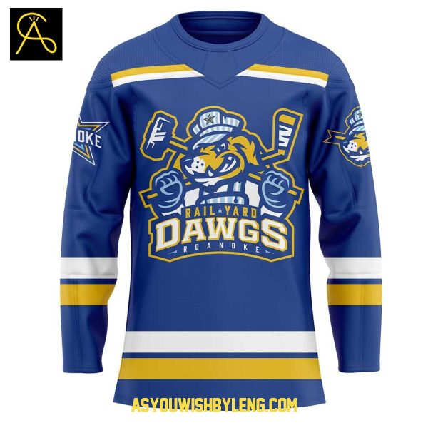 Roanoke Rall Yard Dawgs 10th Anniversary Season 2025 Hockey Jersey