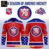 Rochester Americans Celebrating 70th Season Of Amerks 2025 Hockey Jersey