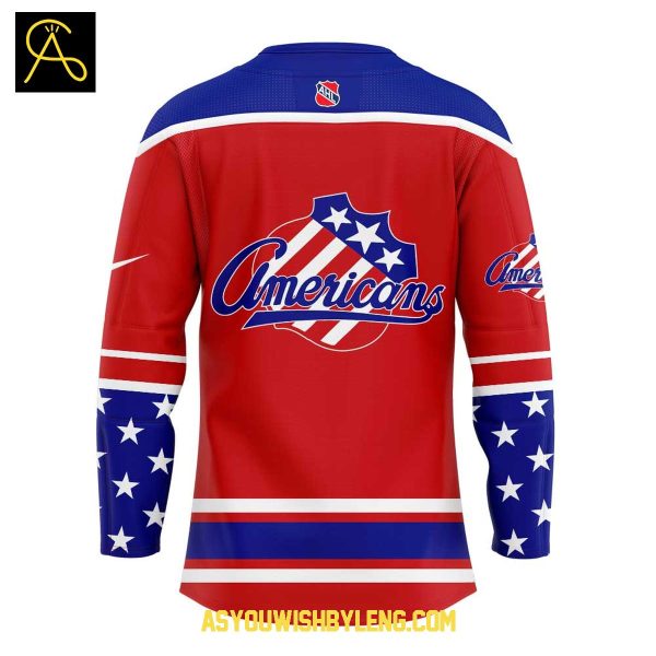 Rochester Americans Celebrating 70th Season Of Amerks 2025 Hockey Jersey