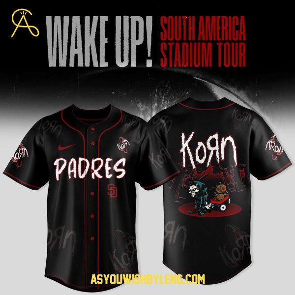 San Diego Padres Korn American Tour 2025 Celebration Baseball Jersey
