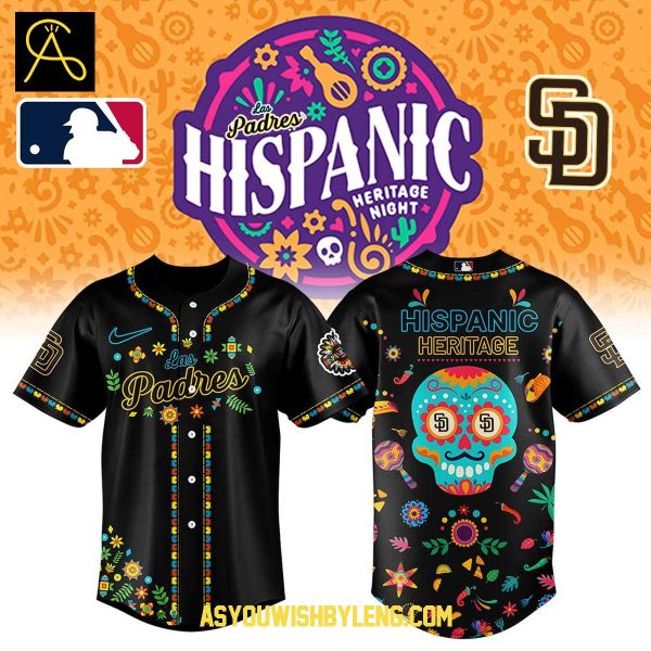 San Diego Padres Las Padres Hispanic Heritage Night 2025 Baseball Jersey
