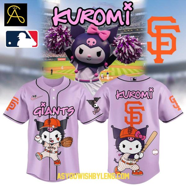 San Francisco Giants Kuromi Celebration New Season 2025 Baseball Jersey