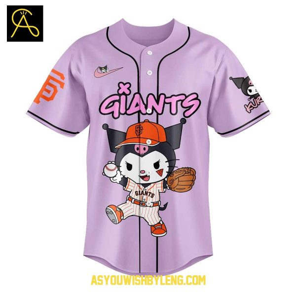 San Francisco Giants Kuromi Celebration New Season 2025 Baseball Jersey