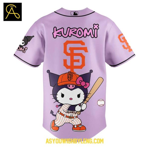 San Francisco Giants Kuromi Celebration New Season 2025 Baseball Jersey