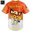 San Francisco Giants Pokémon GO Night 2025 Pikachu Personalized Baseball Jersey