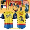 Seattle Mariners 2025 Wolverines Marvel Day Celebration Baseball Jersey