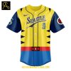 Seattle Mariners 2025 Wolverines Marvel Day Celebration Baseball Jersey