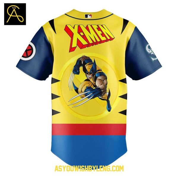 Seattle Mariners 2025 Wolverines Marvel Day Celebration Baseball Jersey