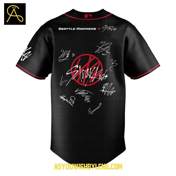 Seattle Mariners Stray Kids Show 2025 Celebration Baseball Jersey