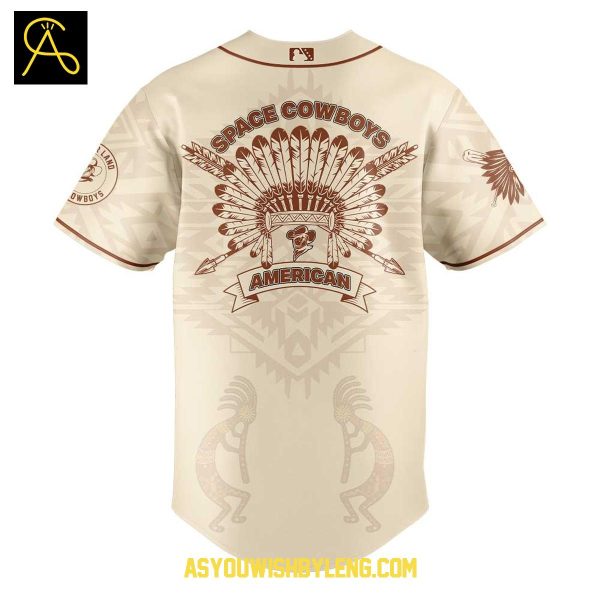 Sugar Land Space Cowboys 2025 Native American Heritage Month Baseball Jersey