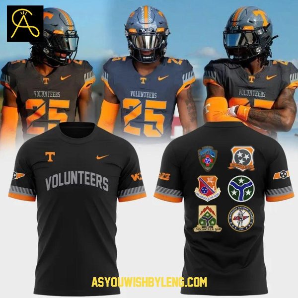 Tennessee Volunteers 2025 Black Volunteer Spirit Scout Hoodie T-Shirt