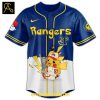 Texas Rangers Pokémon GO Night 2025 Pikachu Personalized Baseball Jersey