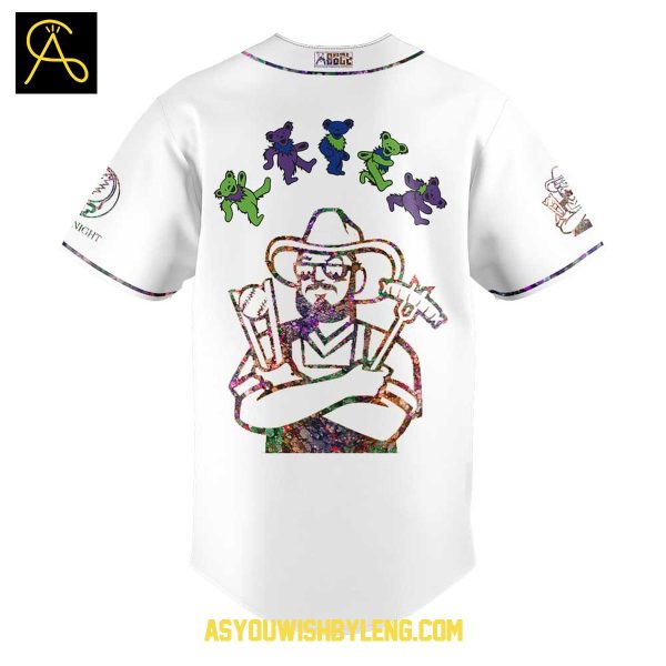 Texas Tailgaters Grateful Dead Night 2025 Memories Baseball Jersey