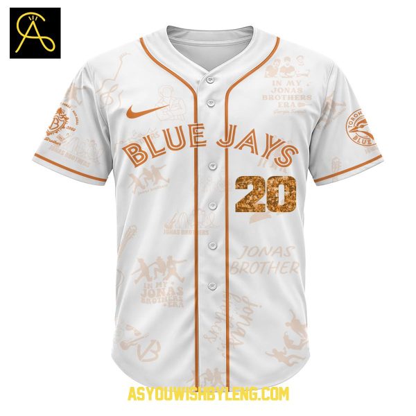 Toronto Blue Jays 2025 Jonas Brothers Living the Dream Tour Baseball Jersey