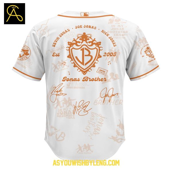 Toronto Blue Jays 2025 Jonas Brothers Living the Dream Tour Baseball Jersey