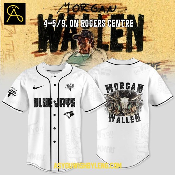 Toronto Blue Jays 2025 Wallen Morgan Celebrate World Tour Baseball Jersey