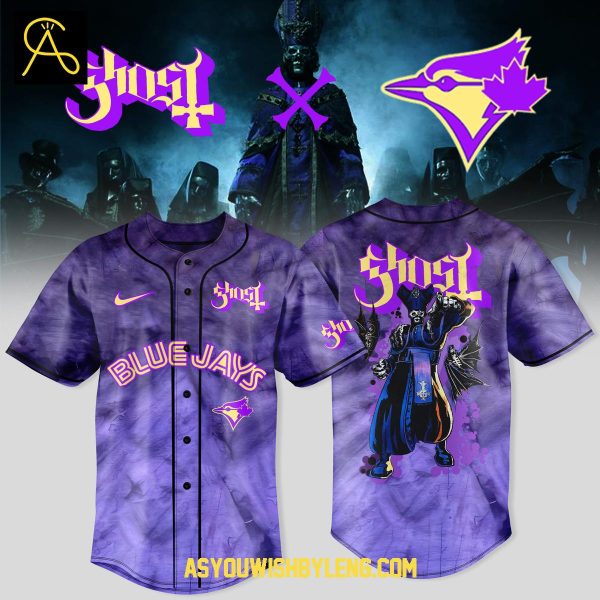 Toronto Blue Jays Celebrating Ghost Band World Tour 2025 Baseball Jersey