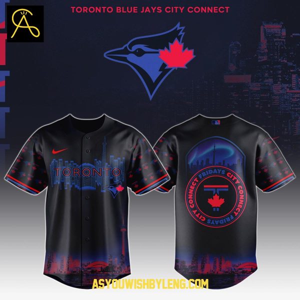 Toronto Blue Jays City Connect Fridays 2025 Baseball Jersey