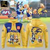 Essendon Bluey And Bingo Heeler Family Rugby Hoodie T-Shirt