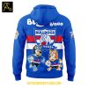 Western Bulldogs Bluey And Bingo Heeler Family Rugby Hoodie T Shirt