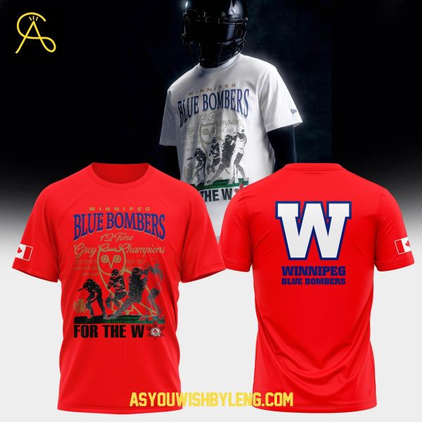 Winnipeg Blue Bombers October’s Very Own 2025 New Era Canada Hoodie T-Shirt