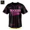 Colorado Rockies Blink 182 2025 North America Tour Baseball Jersey