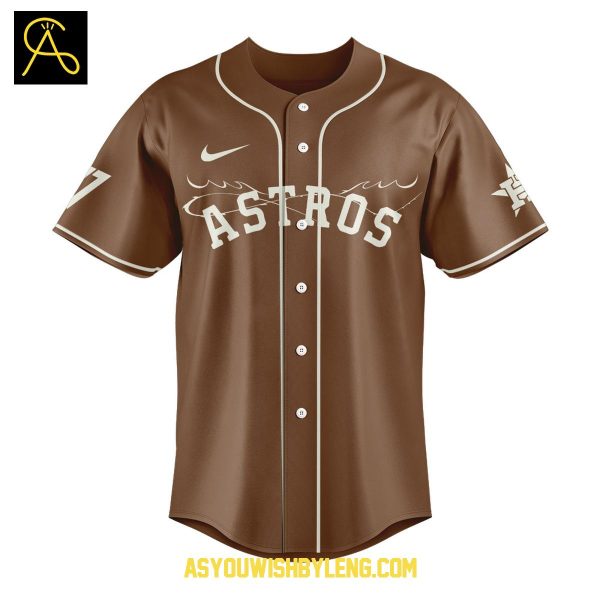 Houston Astros 2025 MLB Seventeen Right Here World Tour Baseball Jersey