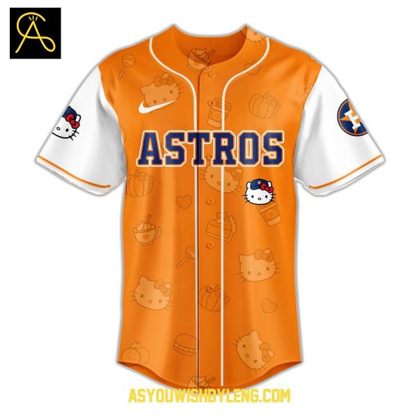 Houston Astros Hello Kitty 2025 Hello Kindness Baseball Jersey