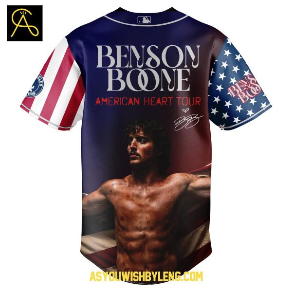 Los Angeles Dodgers Benson Boone American Heart Tour MLB Baseball Jersey