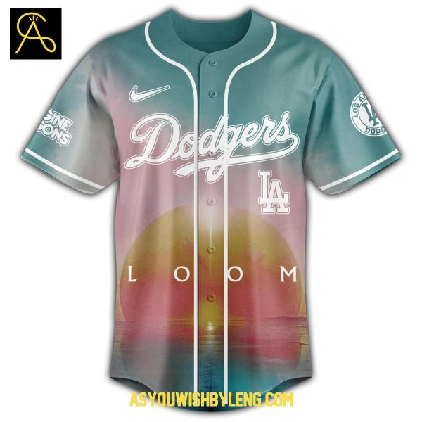 Los Angeles Dodgers Imagine Dragons Loom 2025 World Tour Celebration Baseball Jersey