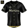 Miami Marlins Jelly Roll The Beautifully Broken Tour 2025 Baseball Jersey