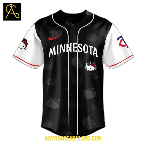 Minnesota Twins Hello Kitty 2025 Hello Kindness Baseball Jersey