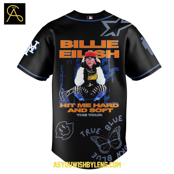 New York Mets Billie Eilish Hit Me Hard and Soft 2025 Baseball Jersey