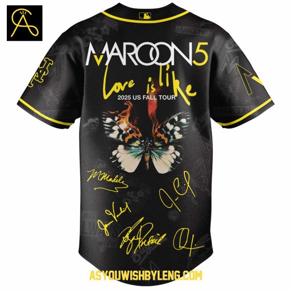 New York Mets Maroon 5 Love Is Like Tour 2025 Celebrate Baseball Jersey