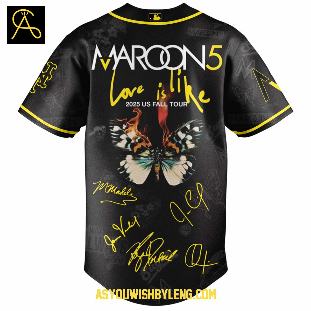 New York Mets Maroon 5 Love Is Like Tour 2025 Celebrate Baseball Jersey New York Mets Maroon 5 Love Is Like Tour 2025 Celebrate Baseball Jersey