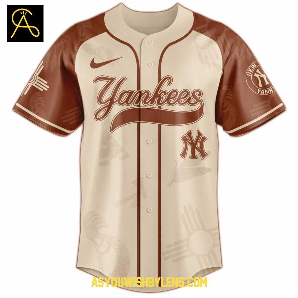 New York Yankees 2025 Native American Native Pride Baseball Jersey