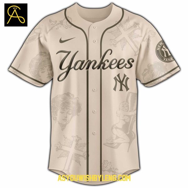 New York Yankees Chappell Roan Visions Of Damsels Tour 2025 Baseball Jersey